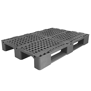Поддон перфорированный 1200х1000 с полозьями, цельнолитой