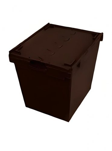 Ящик с крышкой 800х600х620 коричневый
