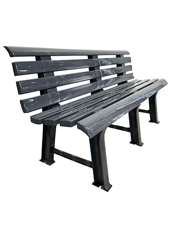 Пластиковая скамейка (серая)